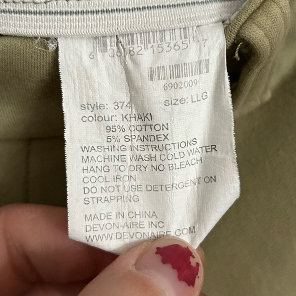Devon-Aire Tan Riding Breeches Size Large - Picture 4 of 6